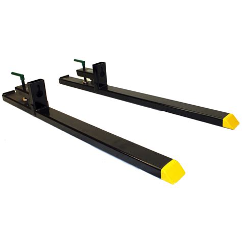 BENTISM Pallet Forks, 2000 lbs Clamp on Tractor Bucket Forks, 43" Total Length Heavy Duty Pallet Forks. . Clamp on pallet forks harbor freight